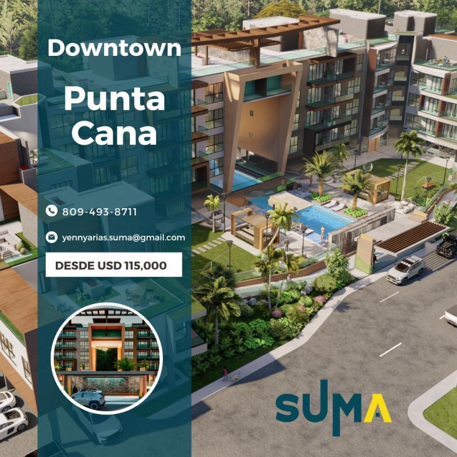 Apartamentos de lujo dentro del complejo Downtown Punta Cana