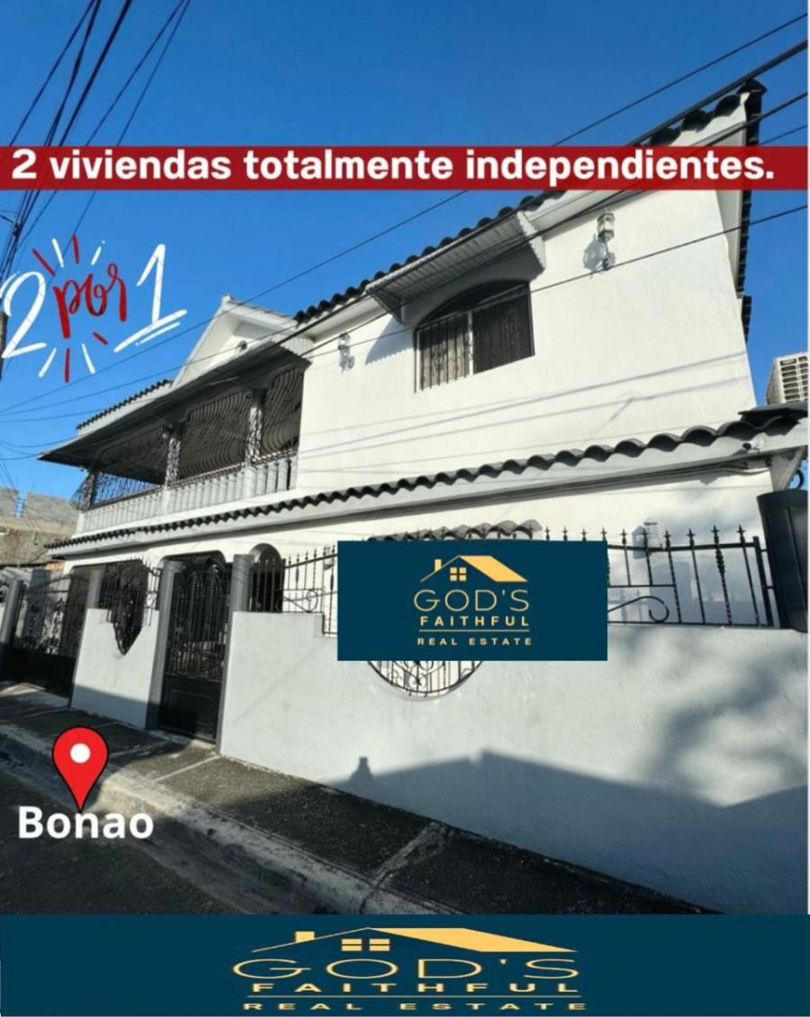 CASA DOBLE DE VENTA EN BONAO