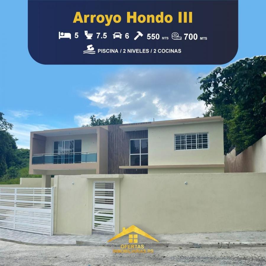 Casa en Venta en Altos de Arroyo Hondo, Distrito Nacional UD 550