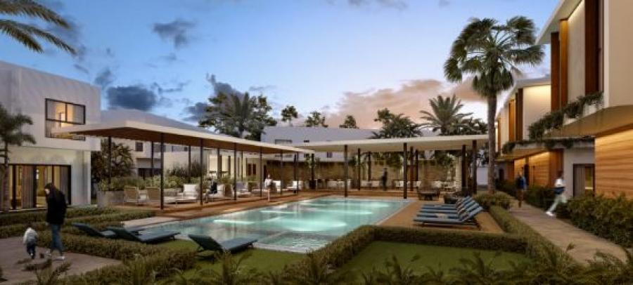 Comprar Condo de CASAS 2 y 3 habs EN Residencial Bávaro Punta Cana