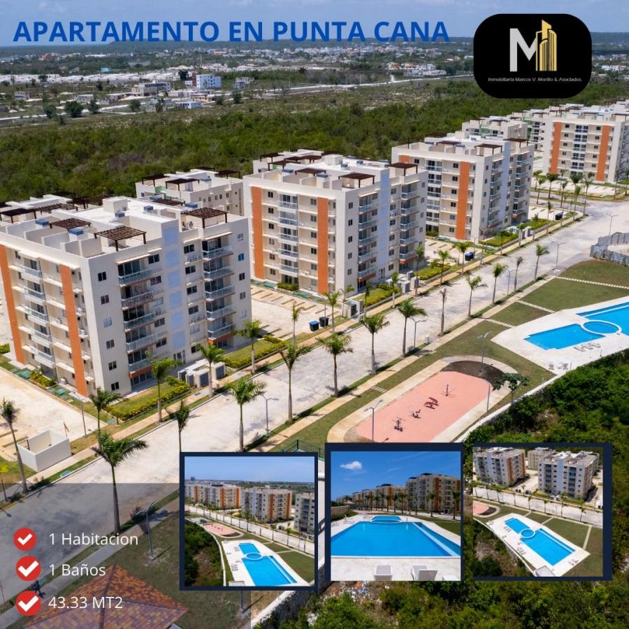 vendo apartamento  en el residencial CRISFER es un proyecto de  PUNTA CANA listo y en plano