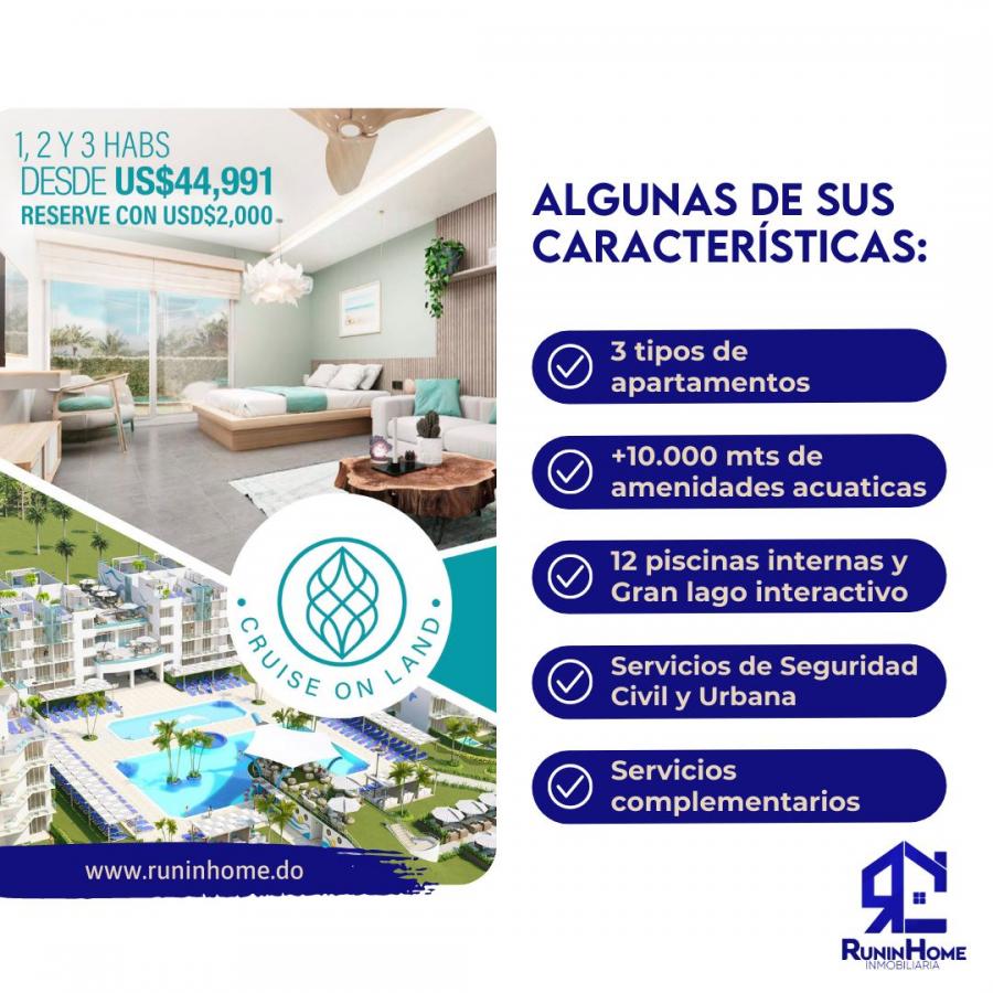 Foto Apartamento en Venta en Punta Cana, Turístico Verón-Punta Cana, La Altagracia - U$D 53.000 - APV21632 - BienesOnLine