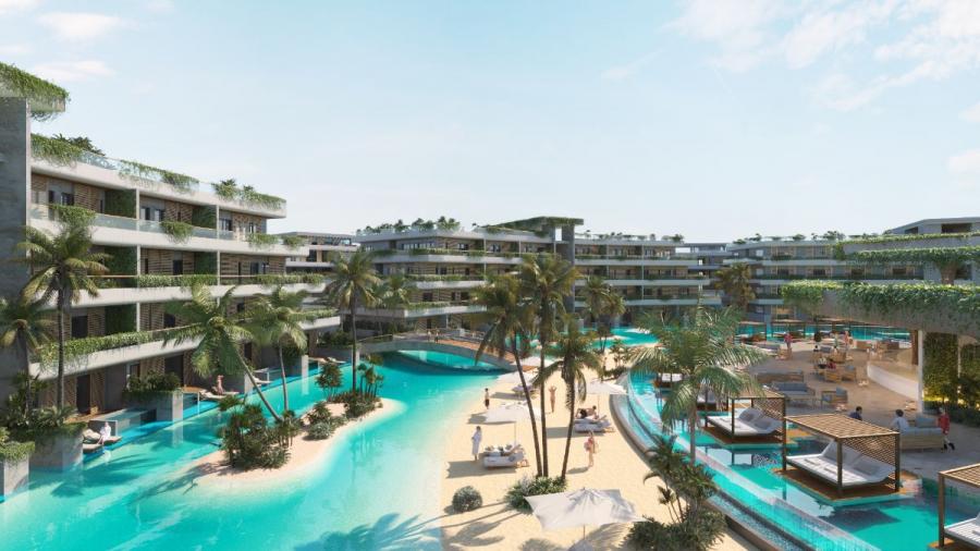 Diseño con vista al futuro apartamentos de 2 dormitorios en Punta Cana