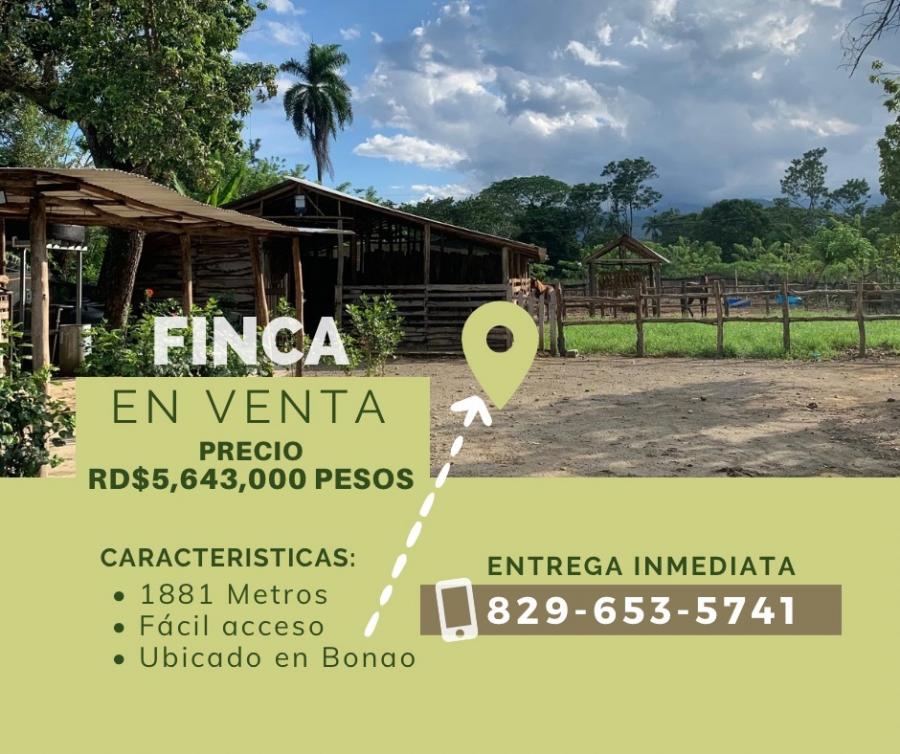 FINCA EN VENTA UBICADO EN BONAO