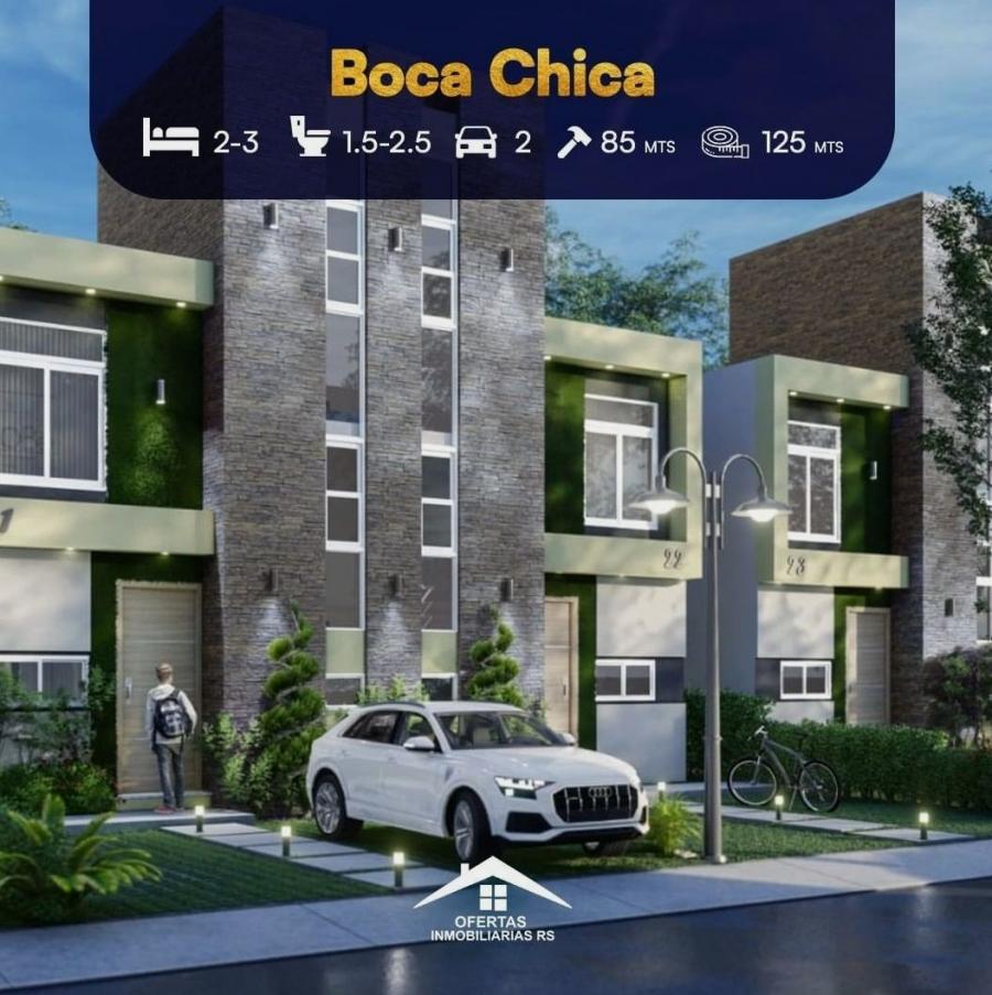 Hermosas villas en venta ubicadas en Boca Chica 