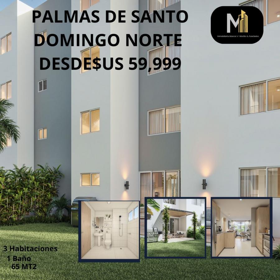 Foto Apartamento en Venta en Palmas del norte, Palmas del norte, Santo Domingo - U$D 59.999 - APV36730 - BienesOnLine