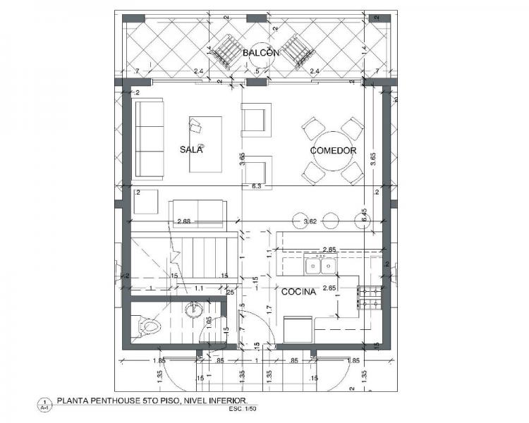 PENTHOUSE DE OPORTUNIDAD EN PRIMERA LINEA DE MAR CON PISCINA