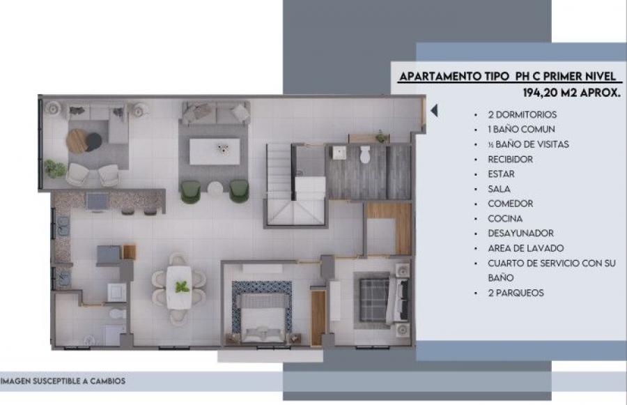 Foto Apartamento en Venta en Los Prados, Distrito Nacional, Santo Domingo - U$D 407.925 - APV74105 - BienesOnLine