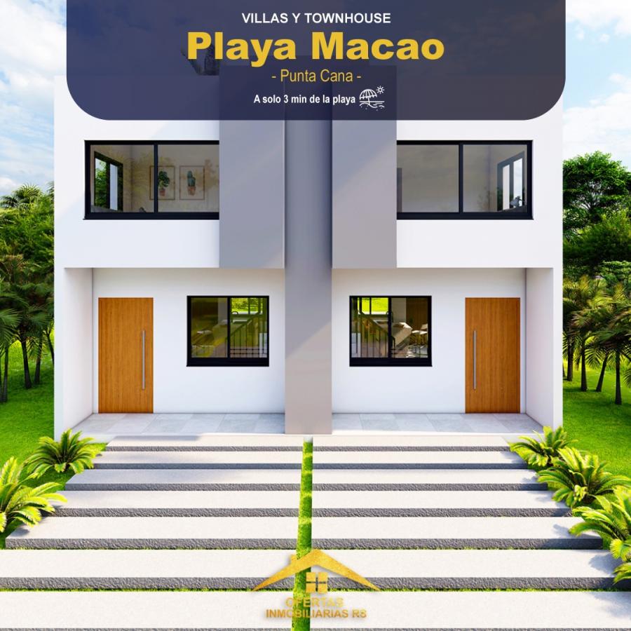 Proyecto de villas y townhouse ubicado próximo a playa Macao