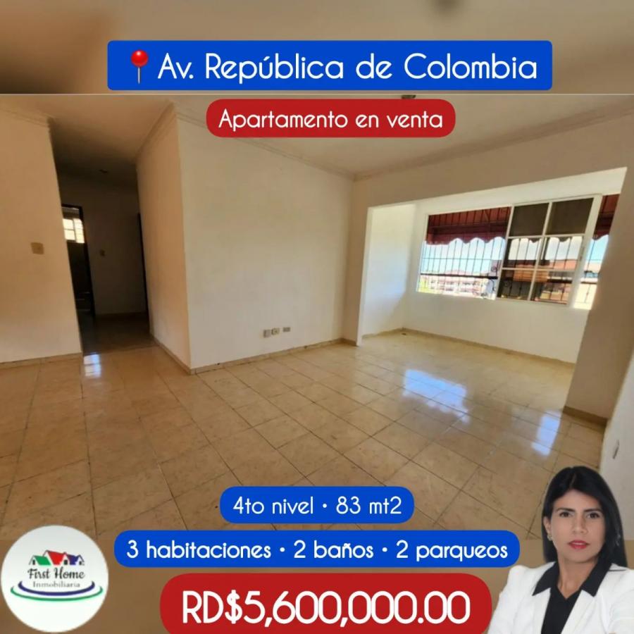 Foto Apartamento en Venta en Av Republica de Colombia, Distrito Nacional - $ 5.600.000 - APV55398 - BienesOnLine