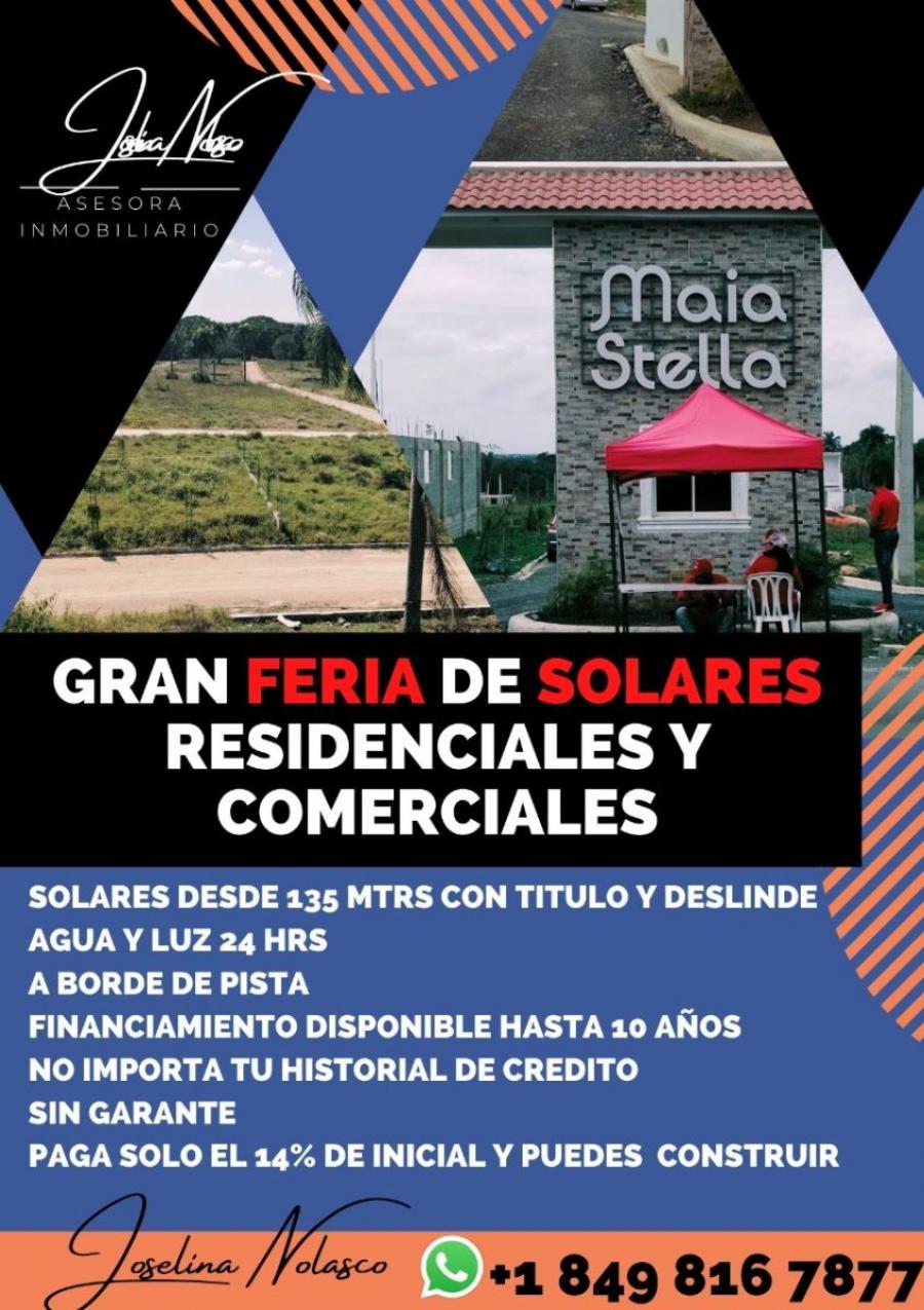 Foto Solar en Venta en SANTO DOMINGO NORTE, VILLA MELLA, Santo Domingo - $ 810 - SOV19452 - BienesOnLine