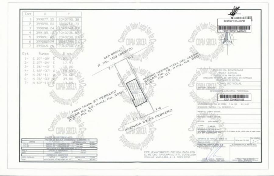 Foto Solar en Venta en El Millon, Distrito Nacional, Santo Domingo - U$D 1.200.000 - SOV74094 - BienesOnLine