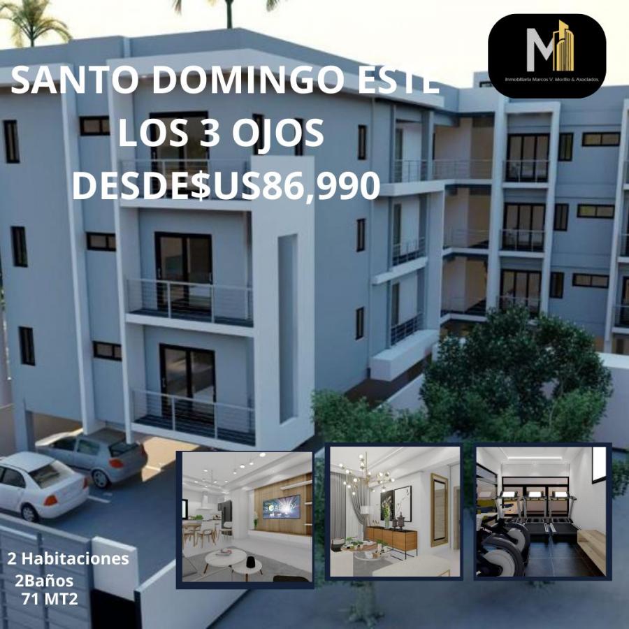 Foto Apartamento en Venta en Los 3 ojos, Próximo a la San Vicente de Paul, Santo Domingo - U$D 86.990 - APV36457 - BienesOnLine