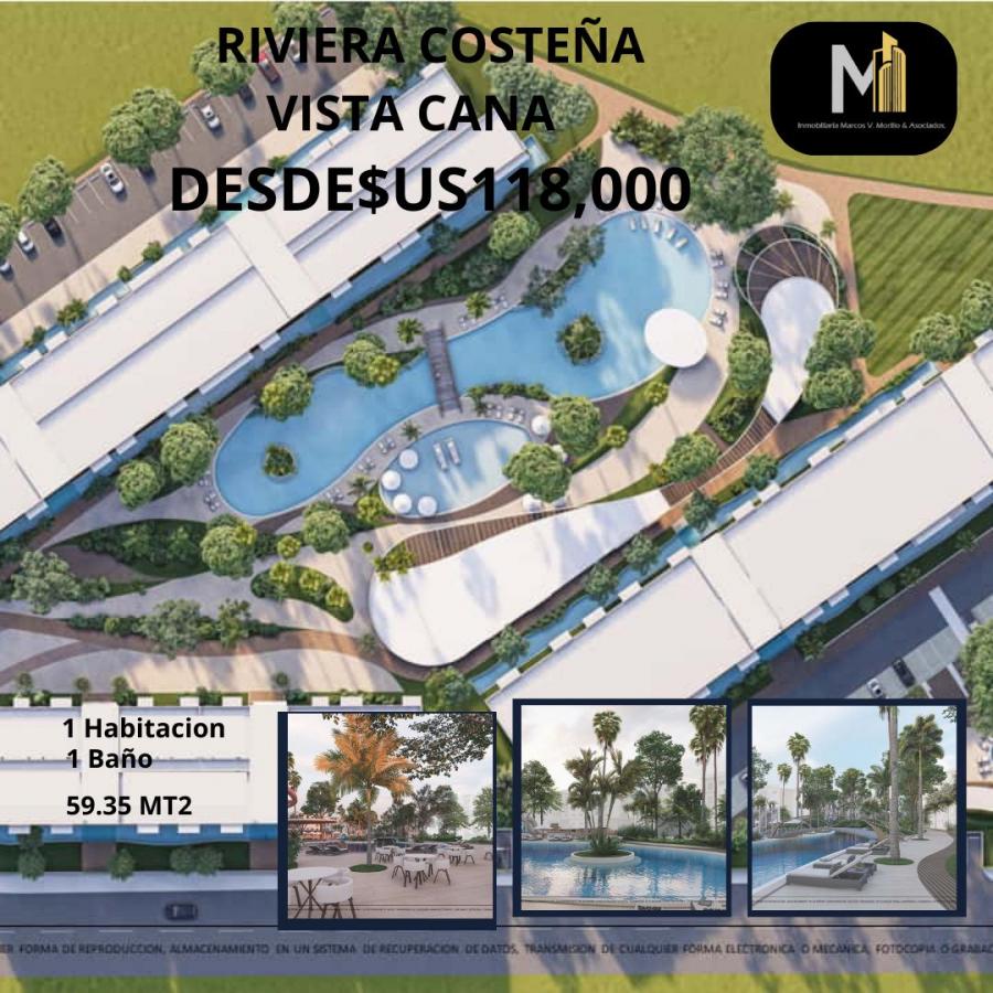 Foto Apartamento en Venta en riviera costea, Turstico Vern-Punta Cana, La Altagracia - U$D 118.000 - APV56952 - BienesOnLine