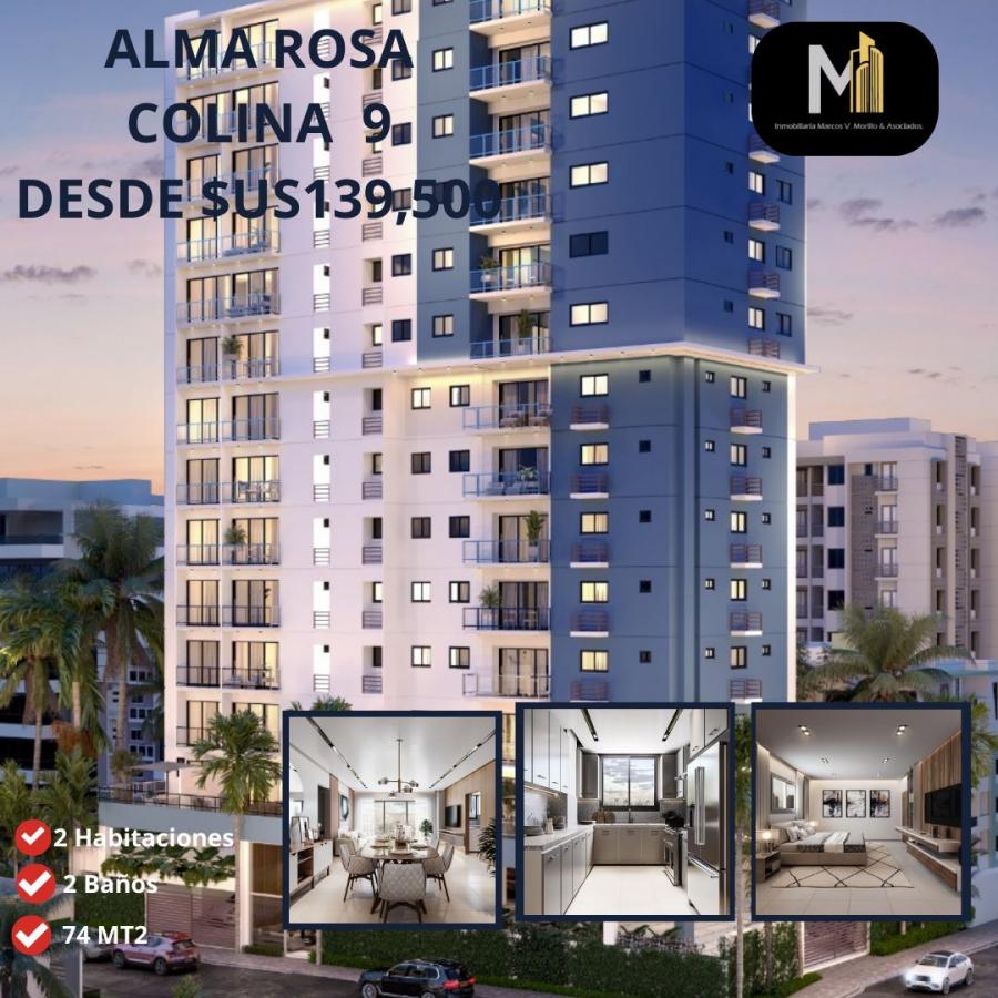 Foto Apartamento en Venta en Alma Rosa l, Santo Domingo Este, Santo Domingo - U$D 221.130 - APV69757 - BienesOnLine