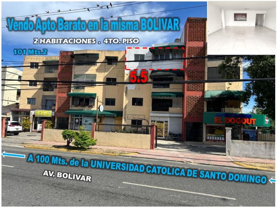 Foto Apartamento en Venta en LA JULIA, Santo Domingo, Distrito Nacional - $ 5.500.000 - APV74512 - BienesOnLine