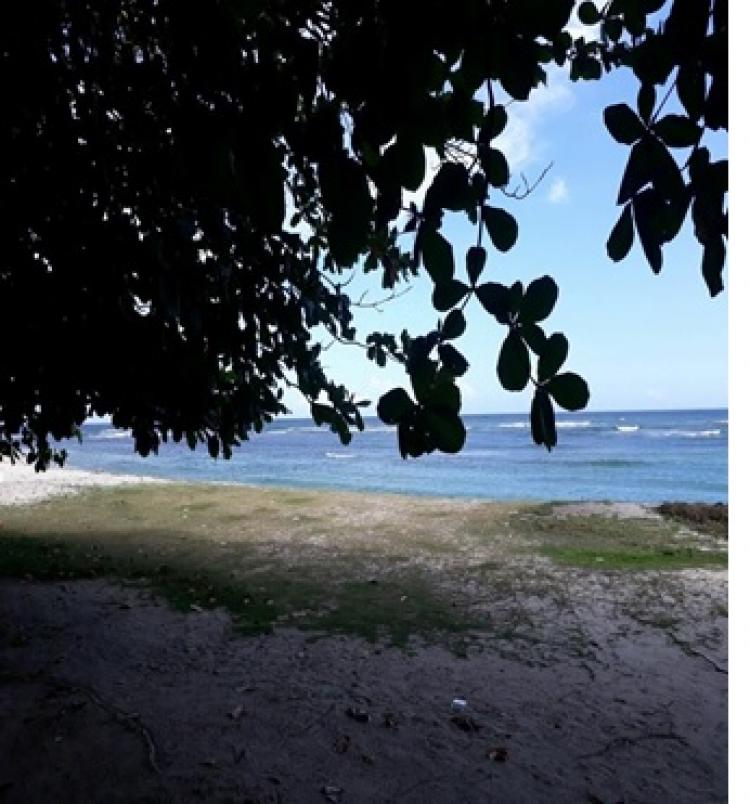 VENDO FRENTE A LA PLAYA Solar de 3,000 metros con dos villas 