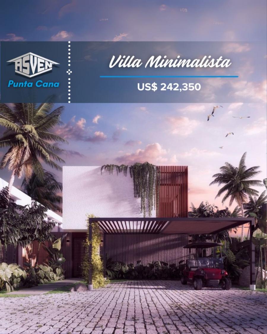 Villas Minimalistas en Venta en Punta Cana desde US$242,350