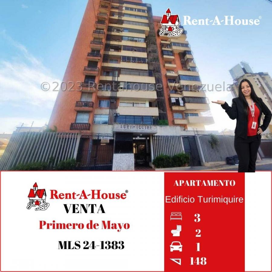 24-1383 VENTA DE APARTAMENTO EN PRIMERO DE MAYO..KAREMBERNAL