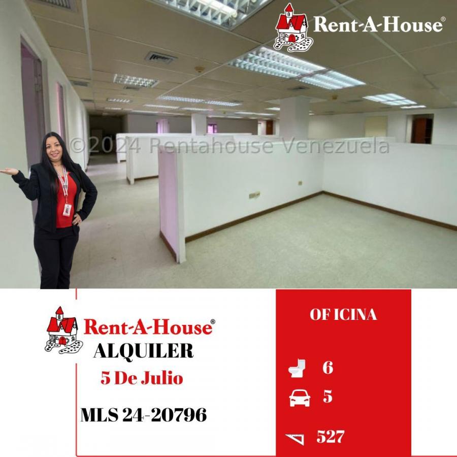 24-20796 ALQUILER DE OFICINA EN 5 DE JULIO ...MLS 24-20796