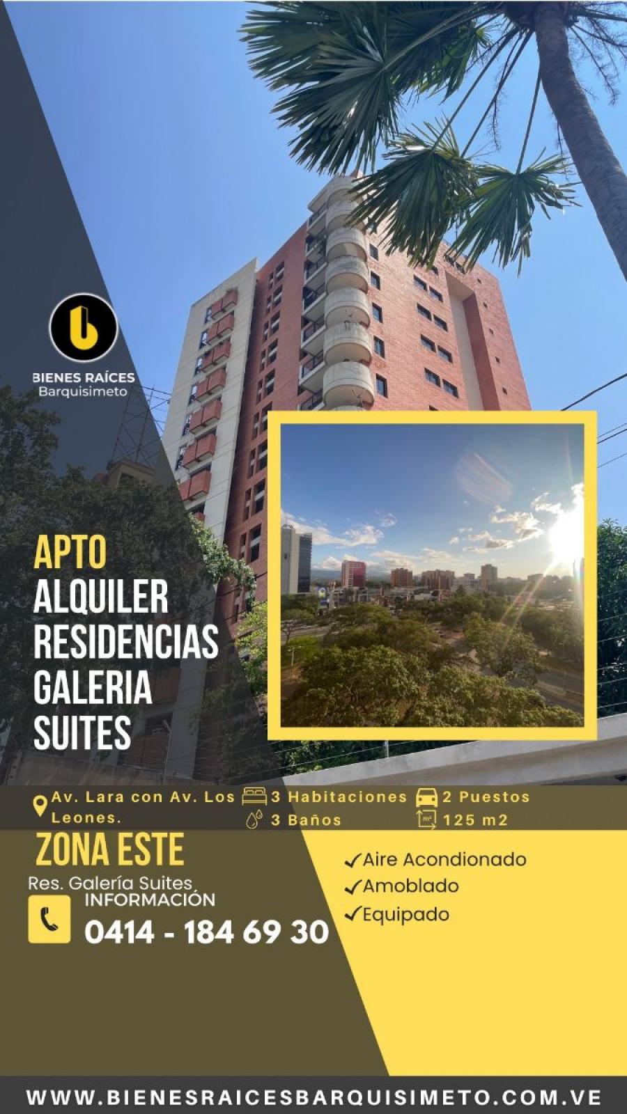 Alquiler Apartamento Res Galerias Suites