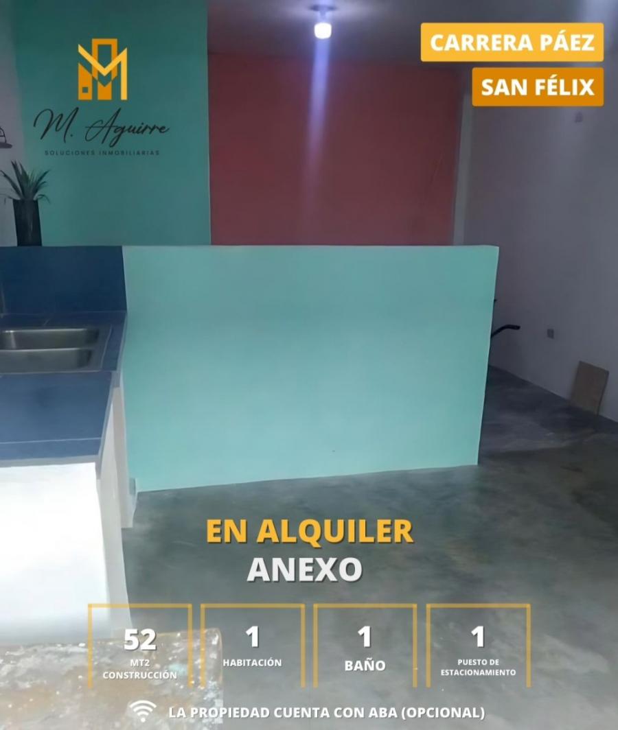 Foto Anexo en Alquiler en MORENO DE MENDOZA, Ciudad Guayana, Bolívar - U$D 70 - A233527 - BienesOnLine