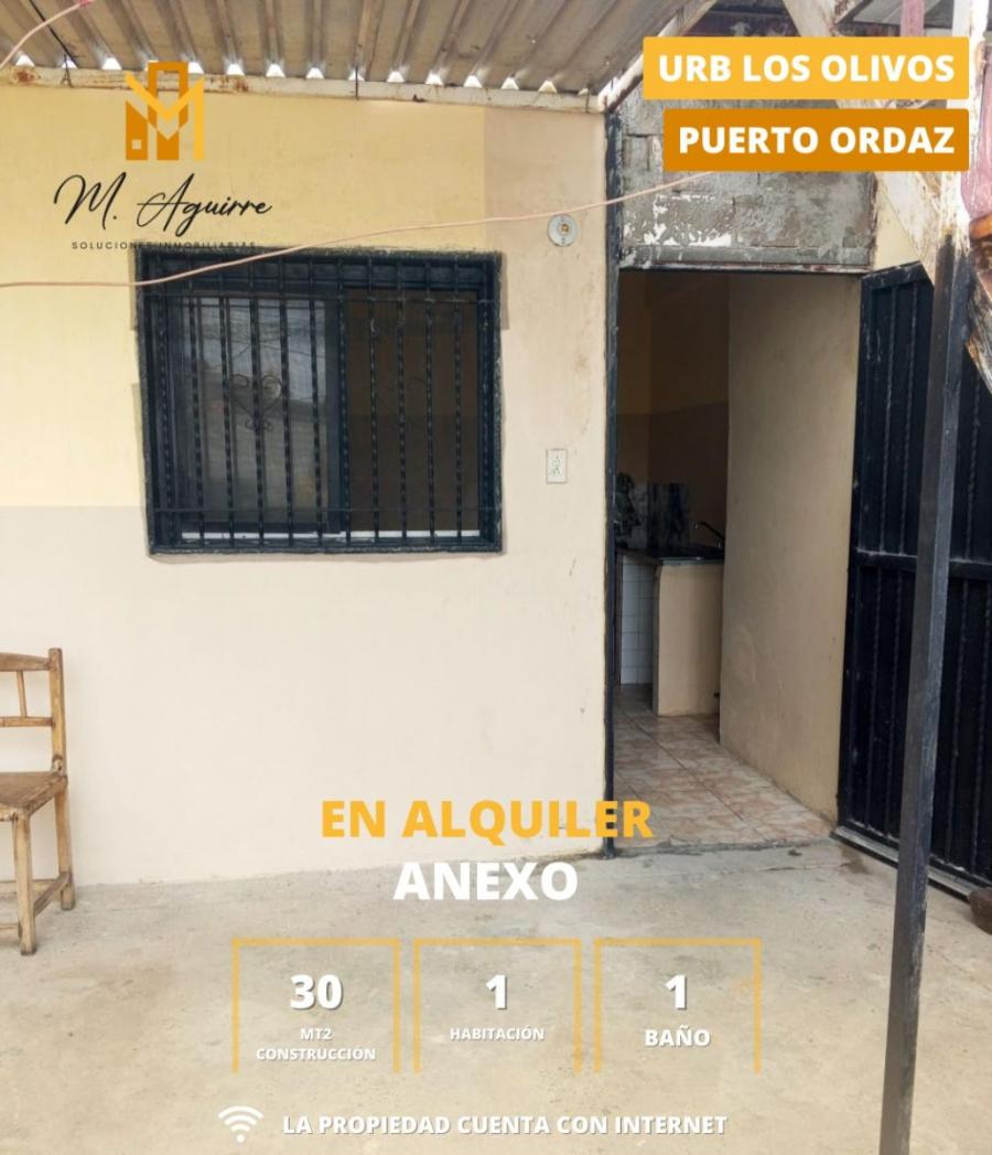 Foto Anexo en Alquiler en CACHAMAY, Ciudad Guayana, Bolívar - U$D 60 - A237115 - BienesOnLine