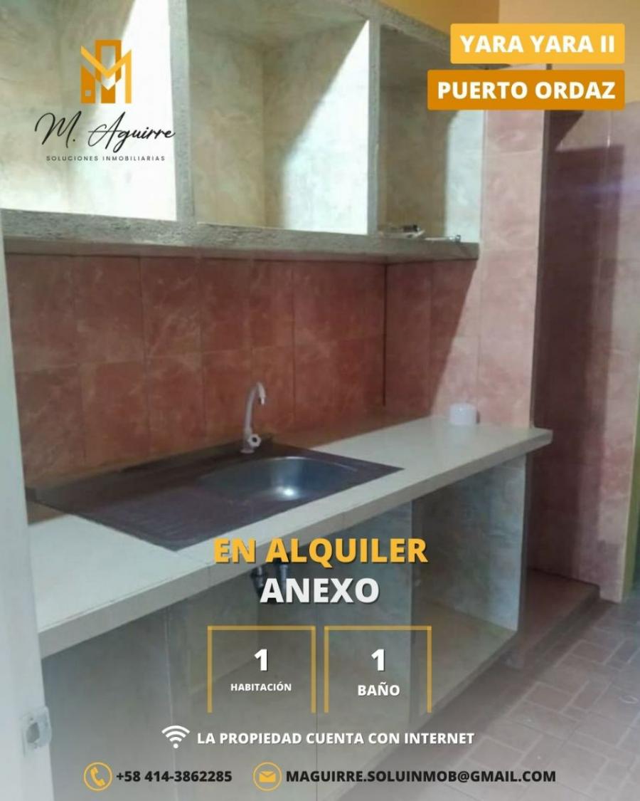 Foto Anexo en Alquiler en UNARE, Ciudad Guayana, Bolívar - U$D 100 - A234945 - BienesOnLine