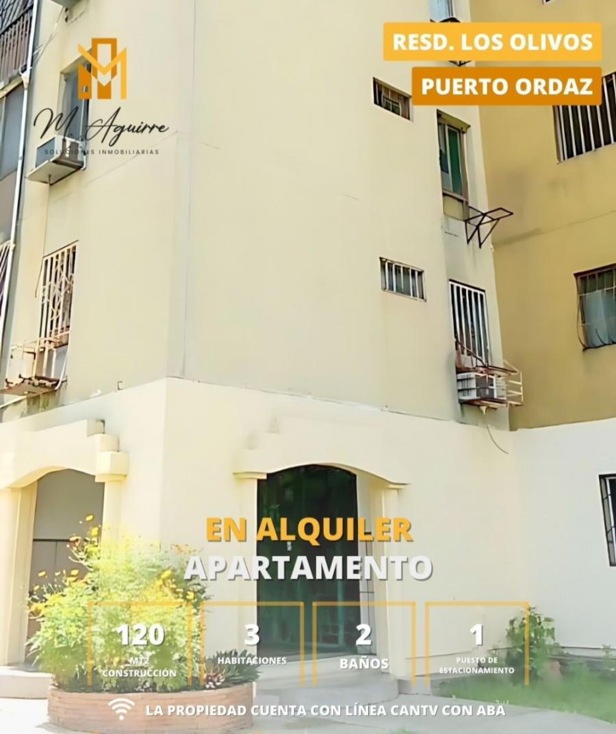 Foto Apartamento en Alquiler en LOS OLIVOS, Ciudad Guayana, Bolívar - U$D 130 - APA234827 - BienesOnLine