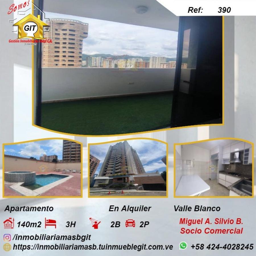 Foto Apartamento en Alquiler en Valles de Camoruco, Valencia, Carabobo - U$D 390 - APA239448 - BienesOnLine