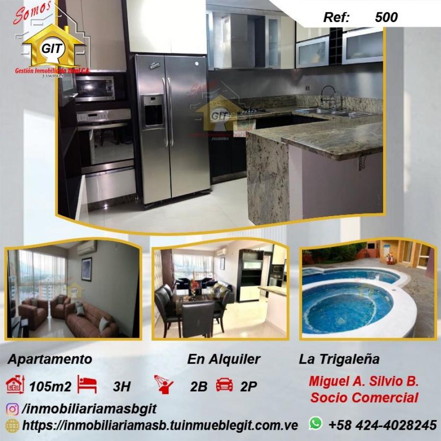 Foto Apartamento en Alquiler en Trigaleña Alta, Valencia, Carabobo - U$D 500 - APA237177 - BienesOnLine