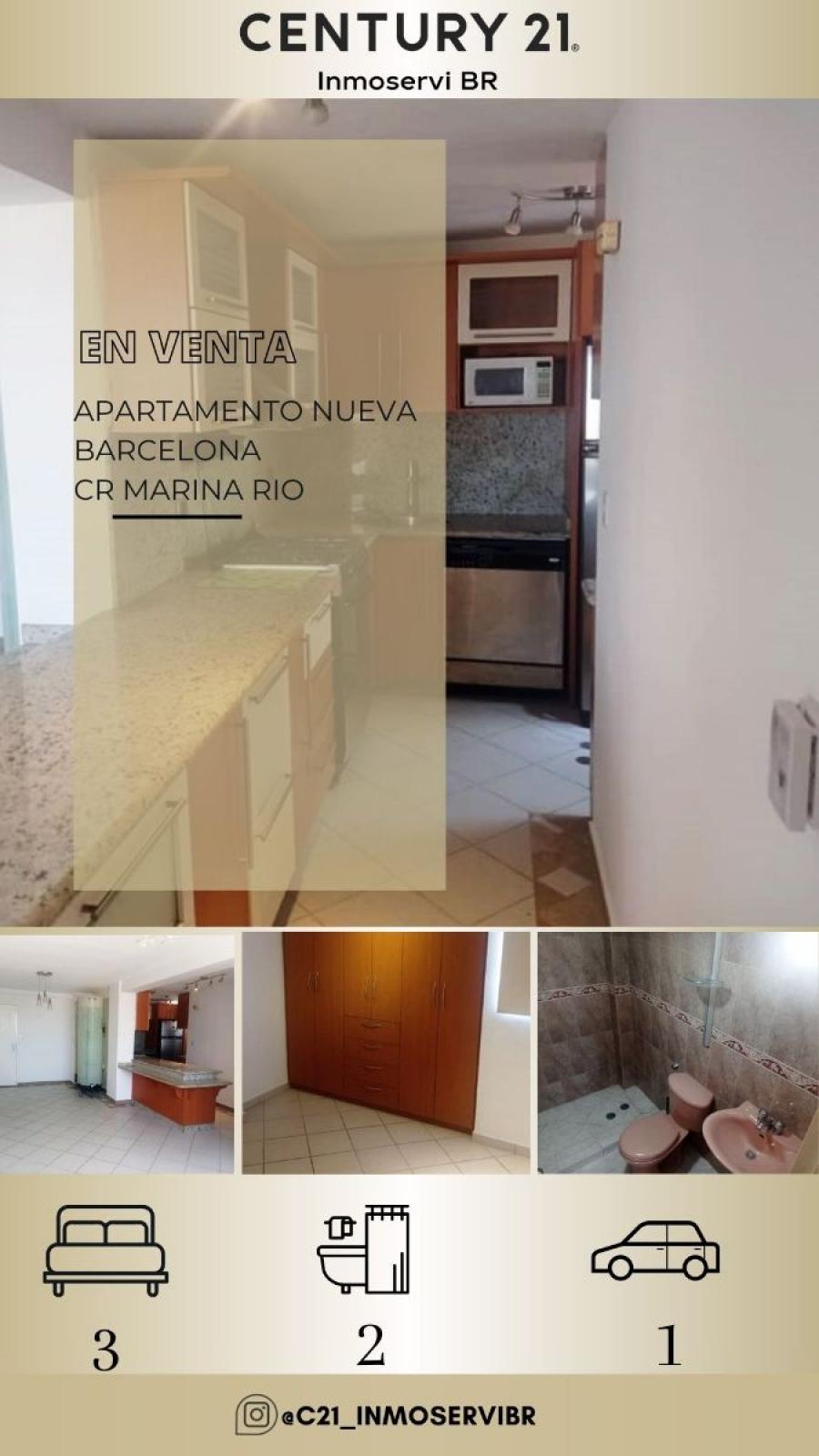 APARTAMENTO EN VENTA C.R MARINA RIO