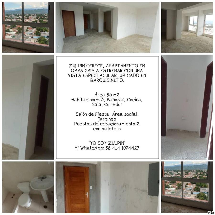 APARTAMENTO EN VENTA  OBRA GRIS