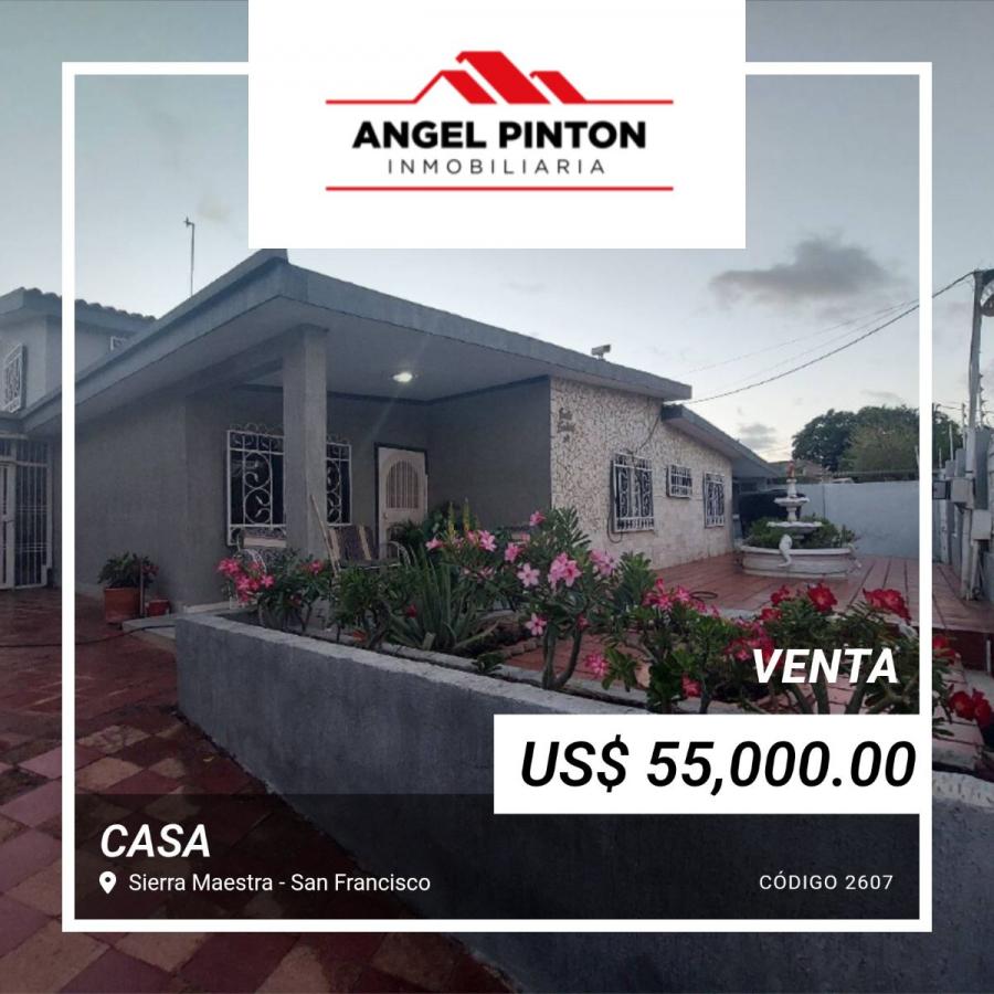 API 2607 CASA  VENTA  LA ALAMBRA  SAN FRANCISCO   $ 55.000  Elluz Blanco 