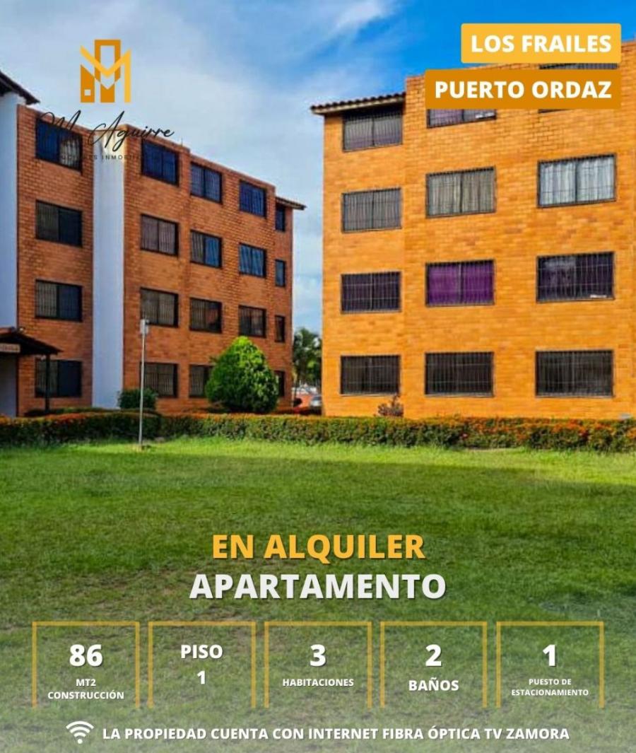 Foto Apartamento en Alquiler en UNARE, Ciudad Guayana, Bolívar - U$D 250 - APA237111 - BienesOnLine