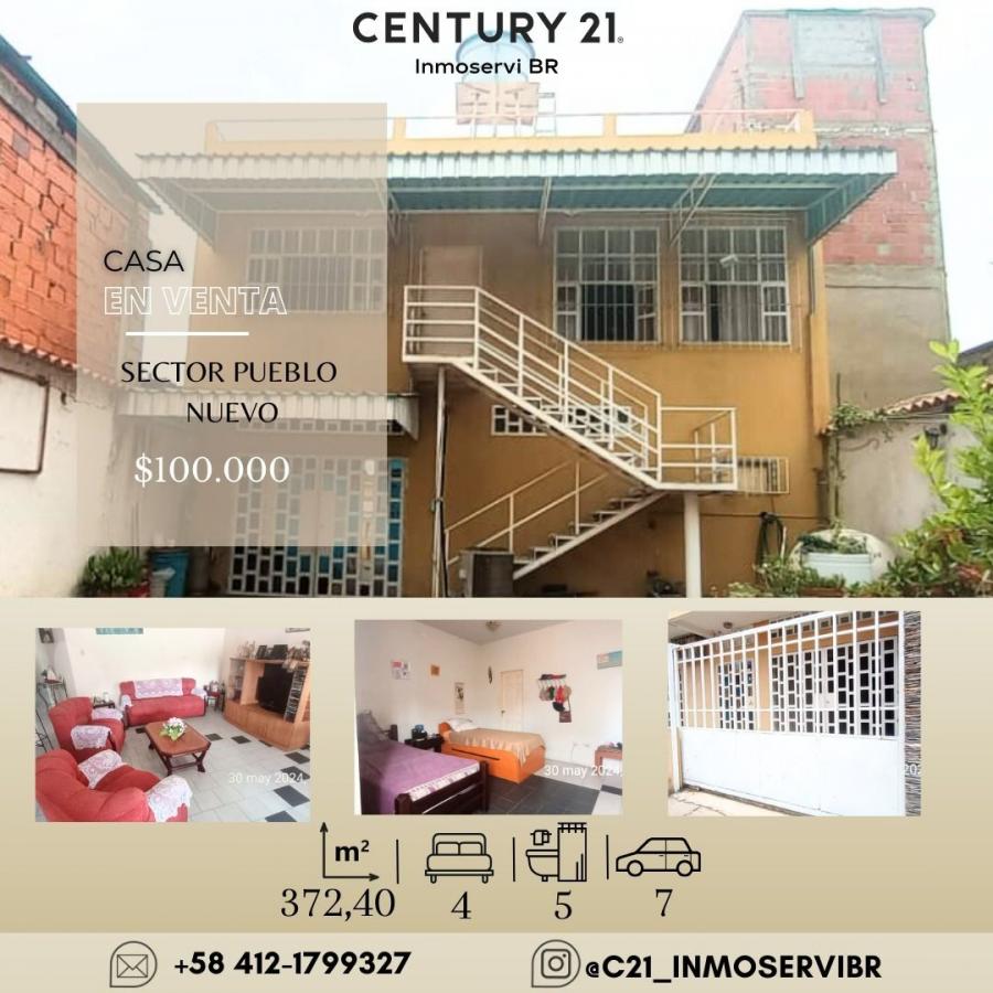 Casa en Venta en pueblo nuevo Puerto la Cruz, Anzoátegui