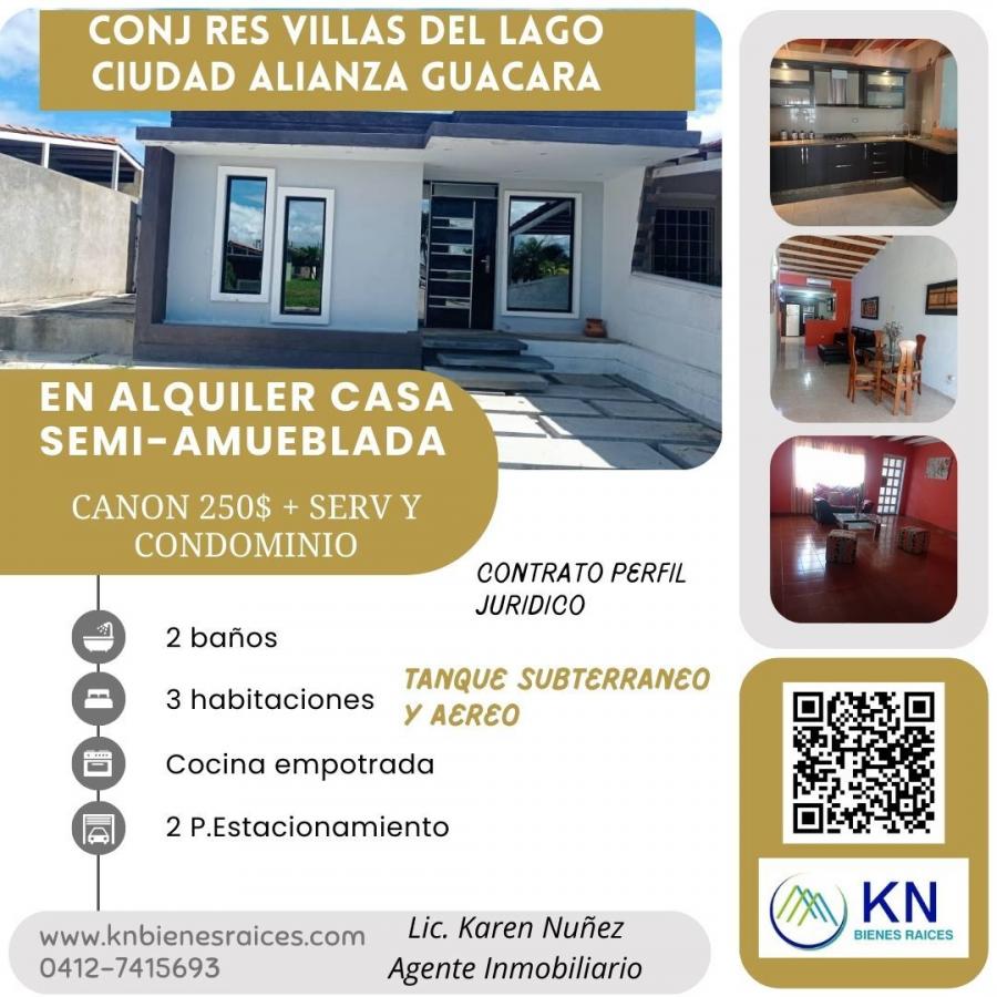 Foto Casa en Alquiler en Ciudad Alianza, Guacara, Carabobo - U$D 250 - CAA239309 - BienesOnLine