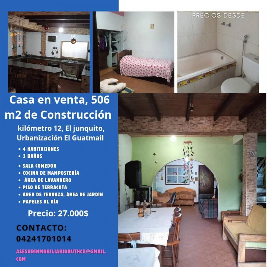 Foto Casa en Venta en Antimano, El Junquito, Distrito Federal - U$D 27.000 - CAV236597 - BienesOnLine