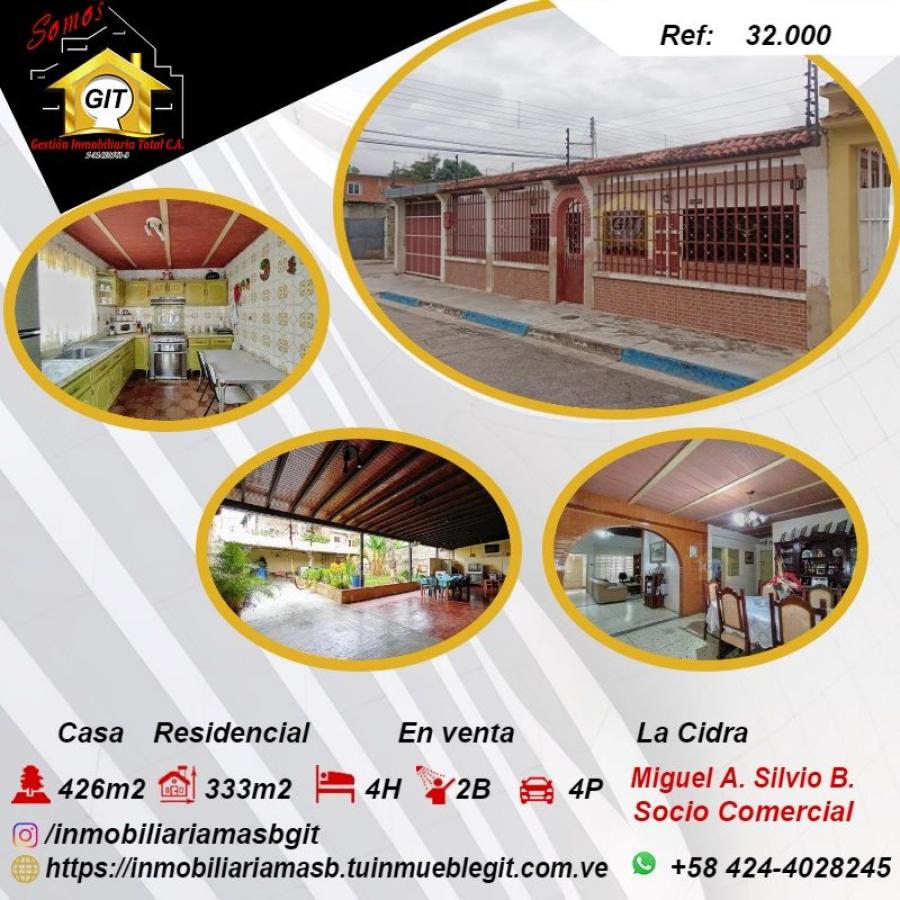 Foto Casa en Venta en La Cidra, Naguanagua, Carabobo - U$D 32.000 - CAV229841 - BienesOnLine