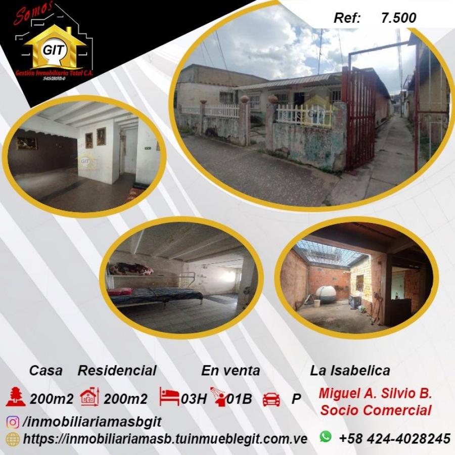 Foto Casa en Venta en Isabelica, Valencia, Carabobo - U$D 7.500 - CAV237273 - BienesOnLine