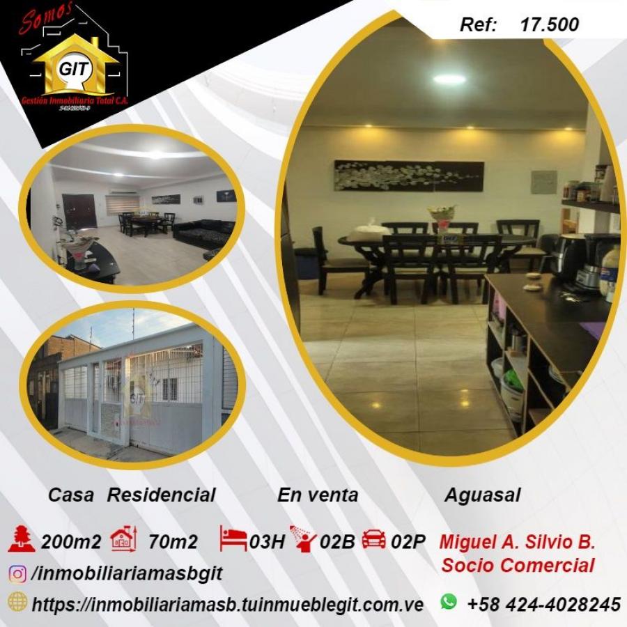 Foto Casa en Venta en Aguasal, Guacara, Carabobo - U$D 17.500 - CAV238422 - BienesOnLine