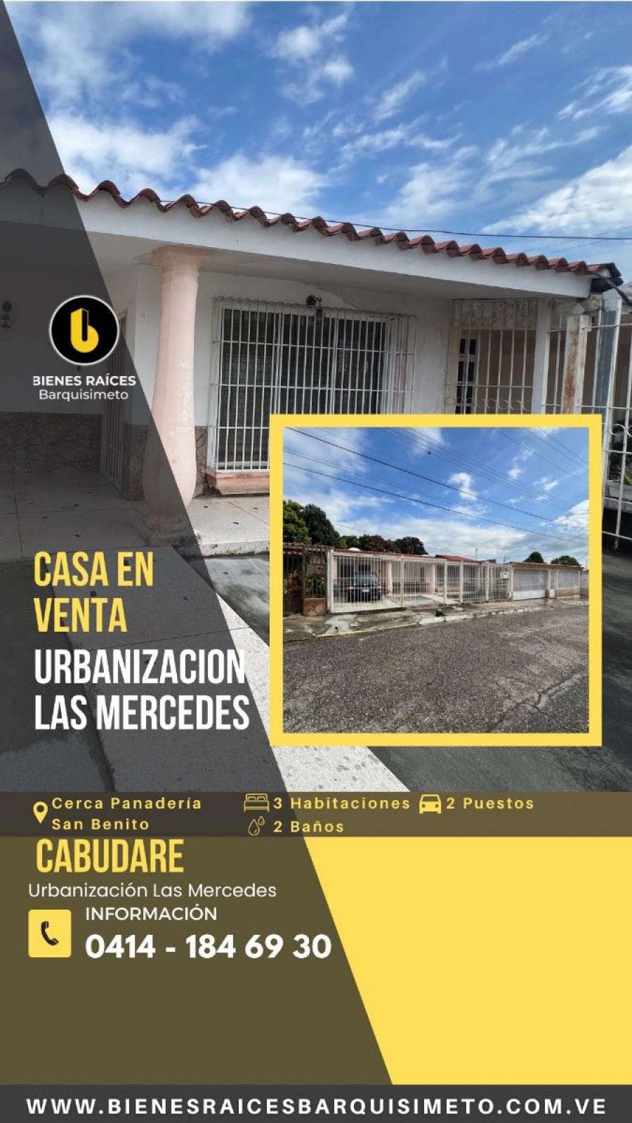 Casa en Venta. Urbanizacion Las Mercedes