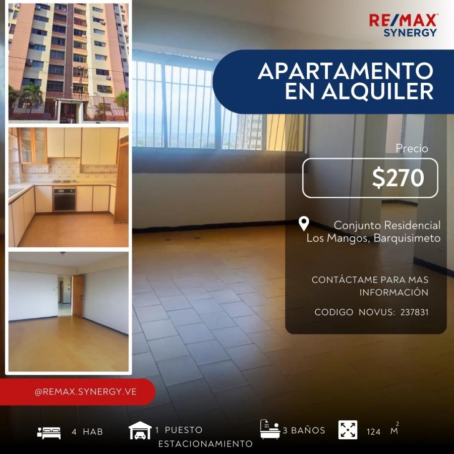 Foto Apartamento en Alquiler en Barquisimeto, Lara - U$D 270 - APA229419 - BienesOnLine