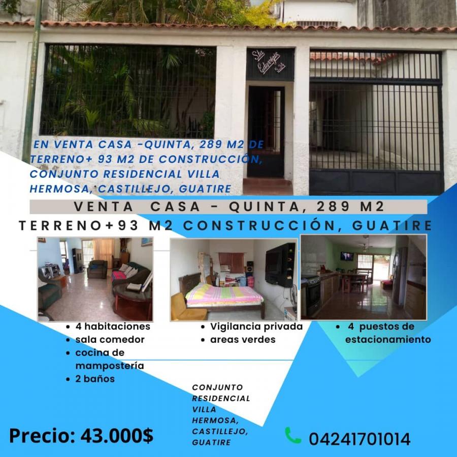 Foto Casa en Venta en Castillejo, guatire, Guatire, Miranda - U$D 43.000 - CAV236603 - BienesOnLine