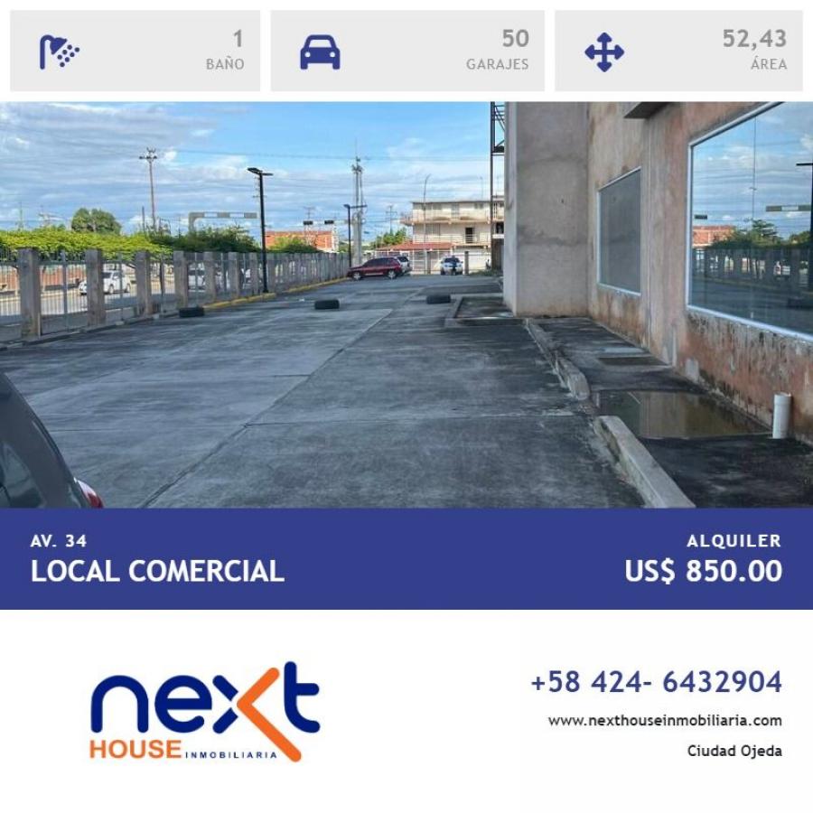 Foto Local en Alquiler en Ciudad Ojeda, Zulia - U$D 850 - LOA230888 - BienesOnLine