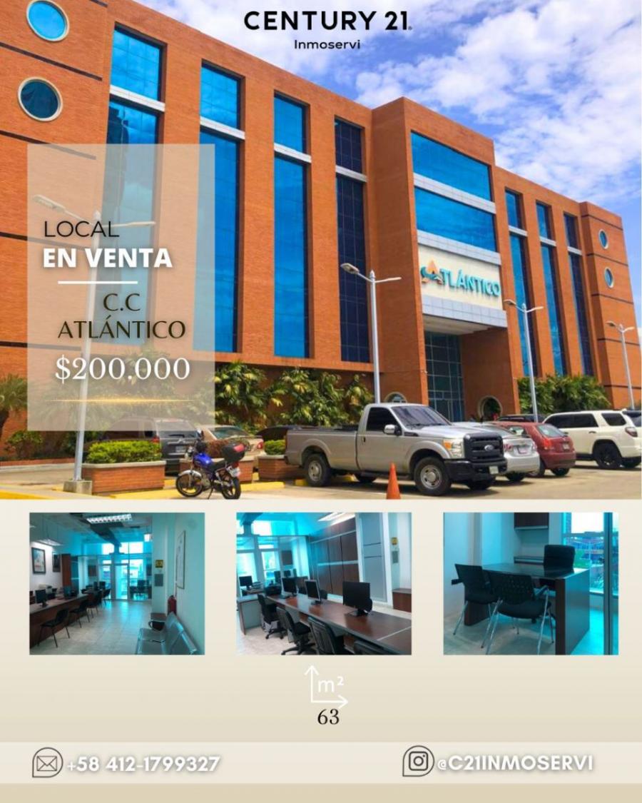 LOCAL EMPRESARIAL EN VENTA C.C ATLANTICO LECHERIA