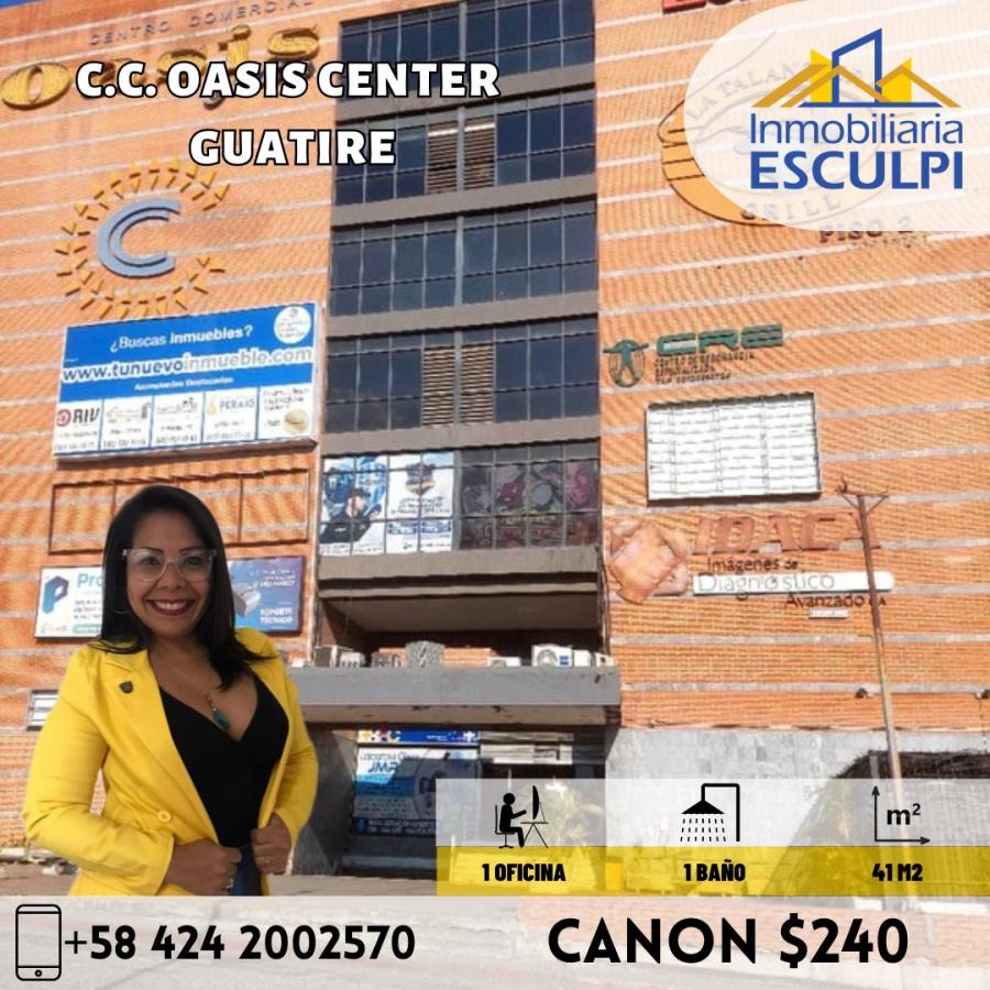 Foto Oficina en Alquiler en Guatire, Centro comercial oasis center, Miranda - U$D 240 - OFA235997 - BienesOnLine