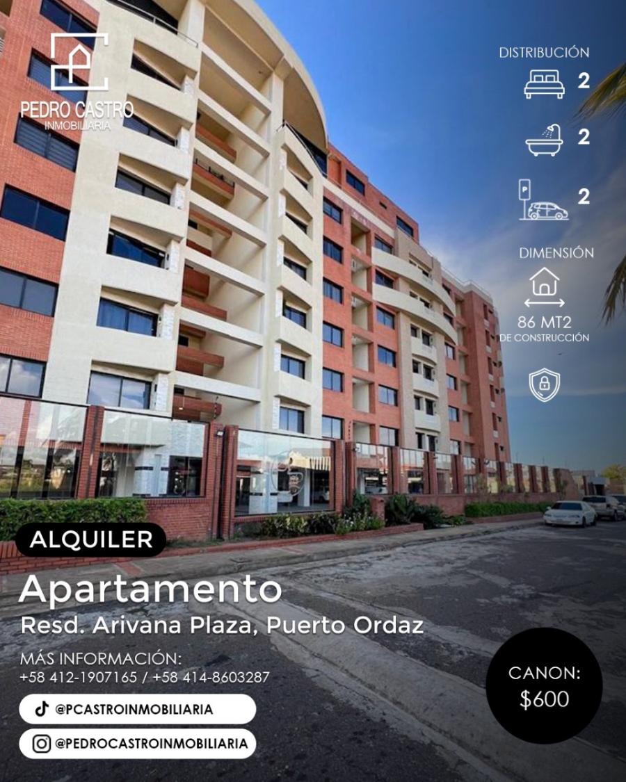 Foto Apartamento en Alquiler en Ciudad Guayana, Bolvar - U$D 600 - APA235863 - BienesOnLine