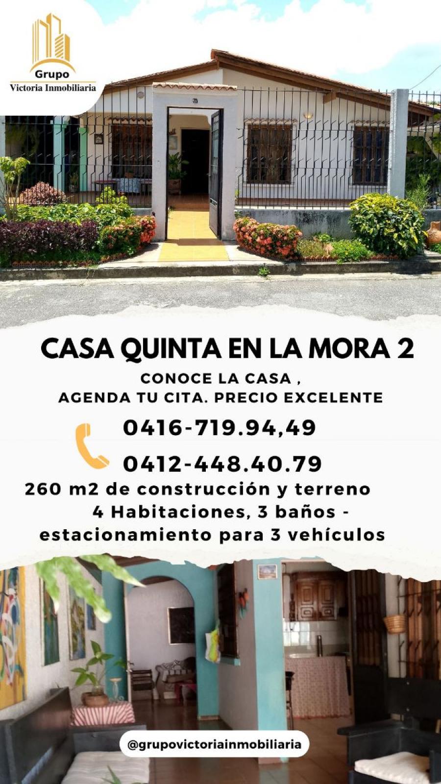 Foto Quinta en Venta en La Mora 2 Parroquia Castor Nieves rios, La Victoria, Aragua - U$D 38.000 - QUV235306 - BienesOnLine