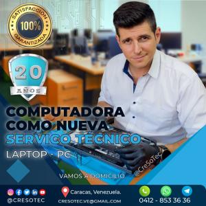 SERVICIO TCNICO ACTUALIZACIN LAPTOP MANTENIMIENTO DOMICILIO